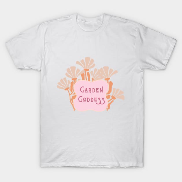 Garden Goddess T-Shirt by Outlaw Spirit